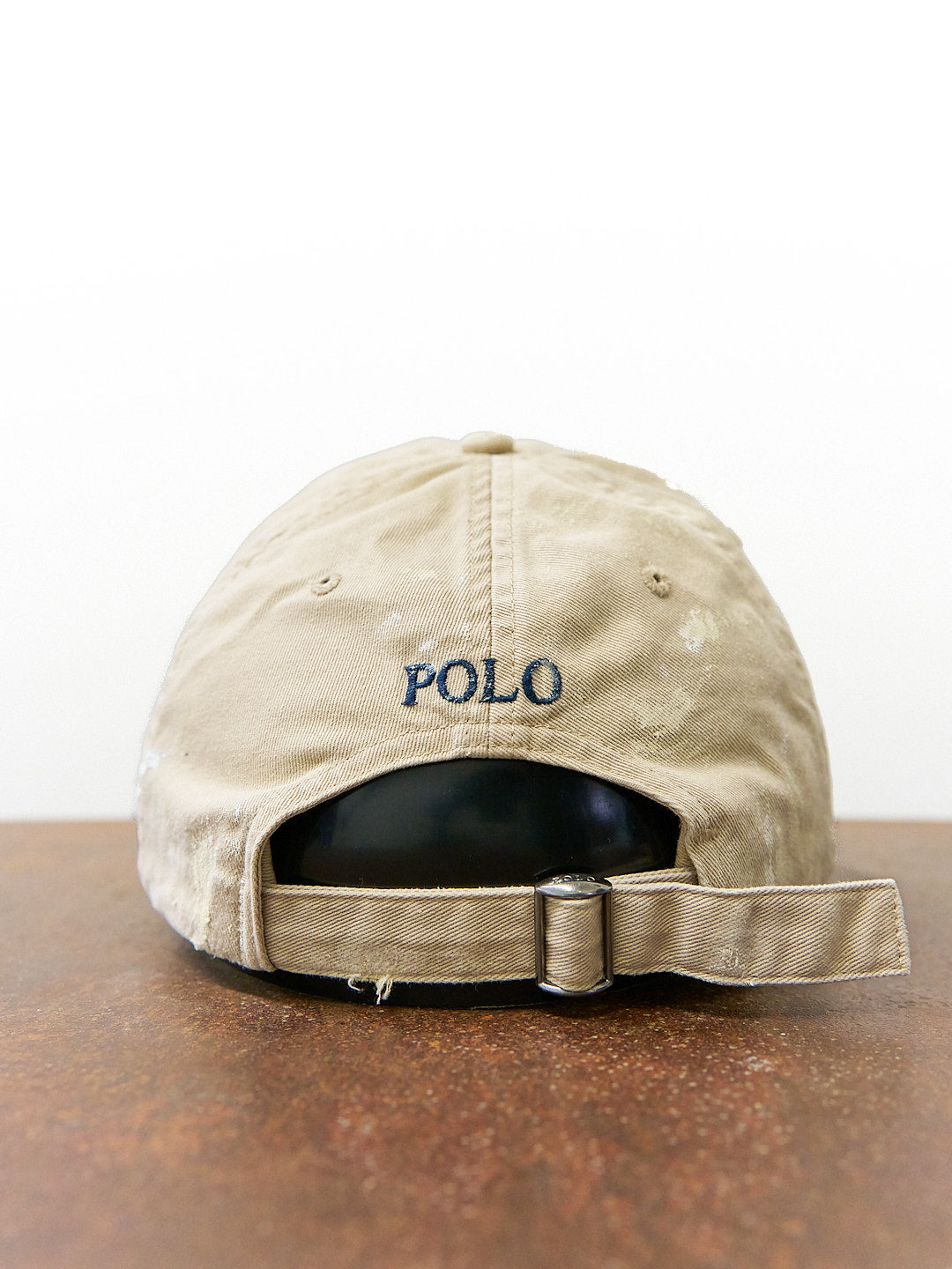 Polo Ralph Lauren Distressed Painter's Tan Hat