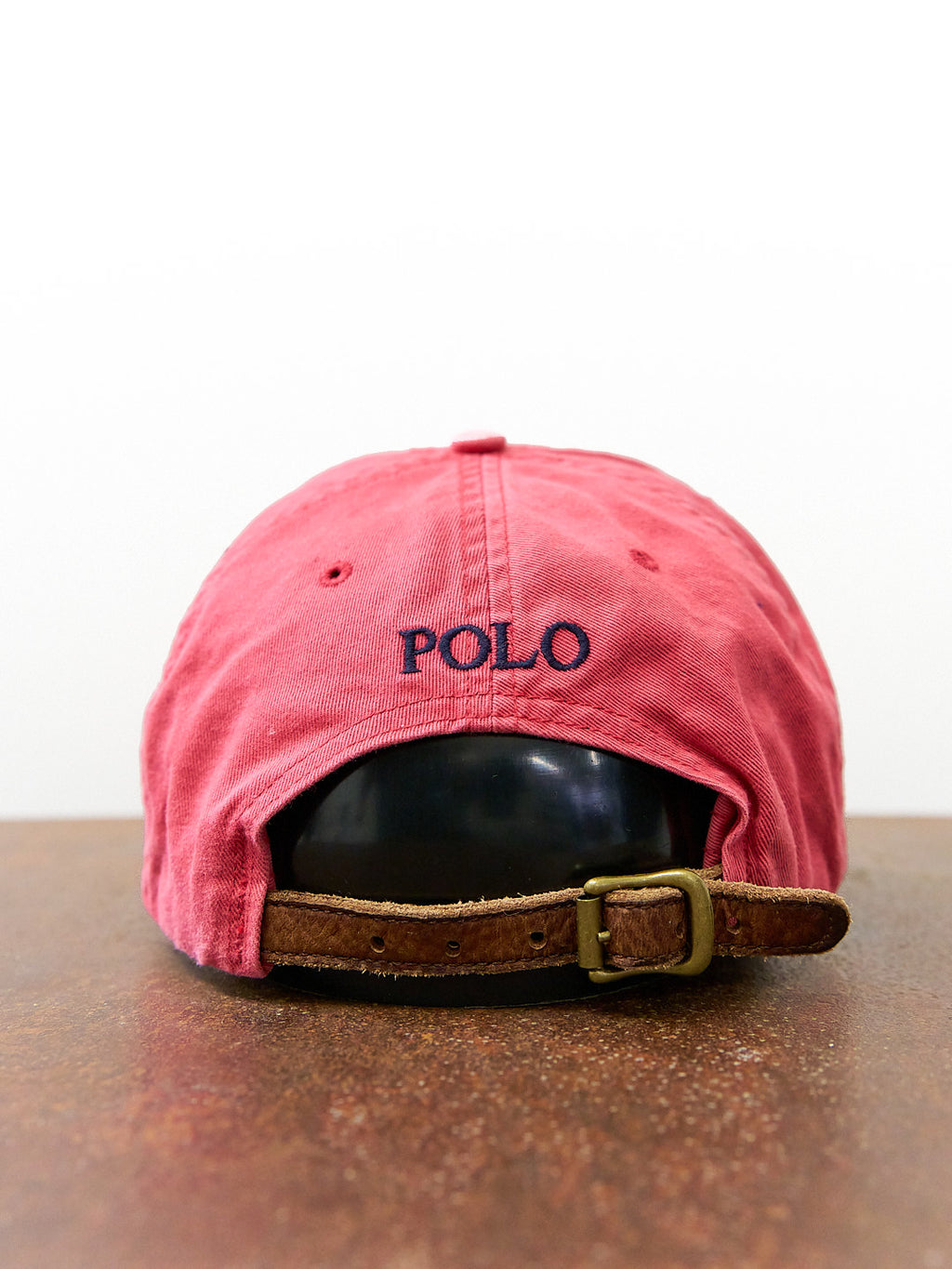 Polo Ralph Lauren Distressed Painter's Faded Red Hat