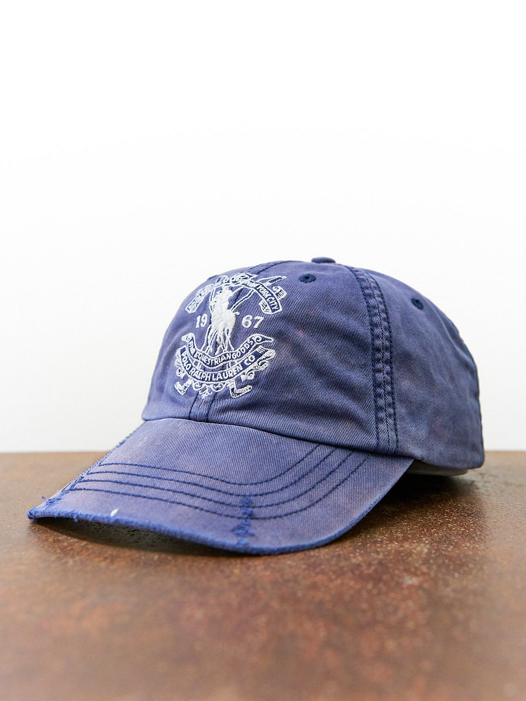 Polo Ralph Lauren Bleeker Street NYC Faded And Distressed Hat