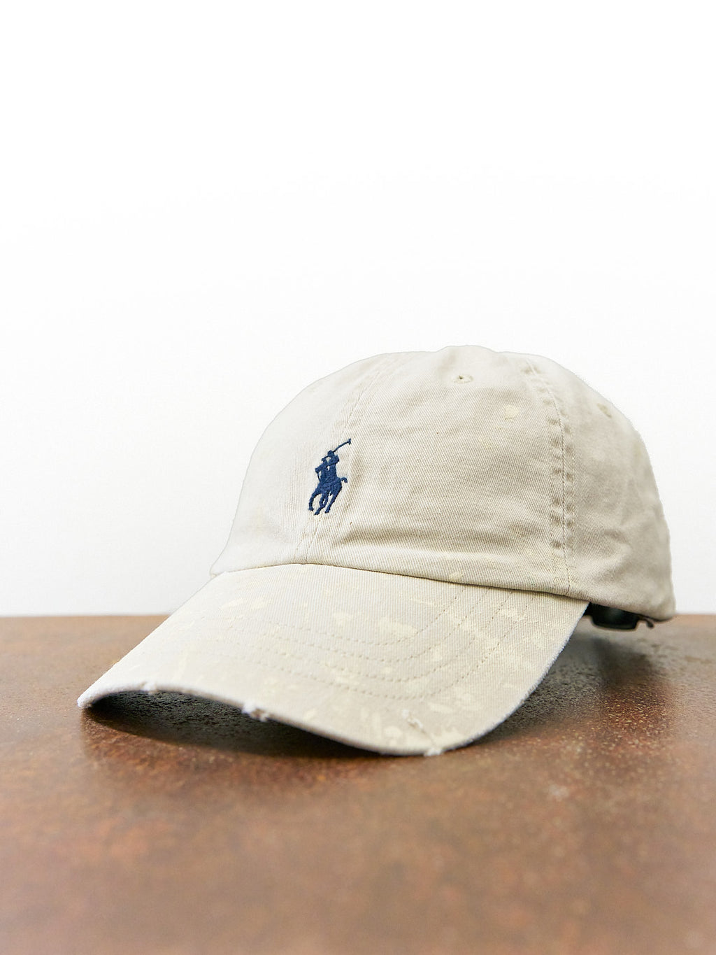 Polo Ralph Lauren Distressed Painter's Tan Hat