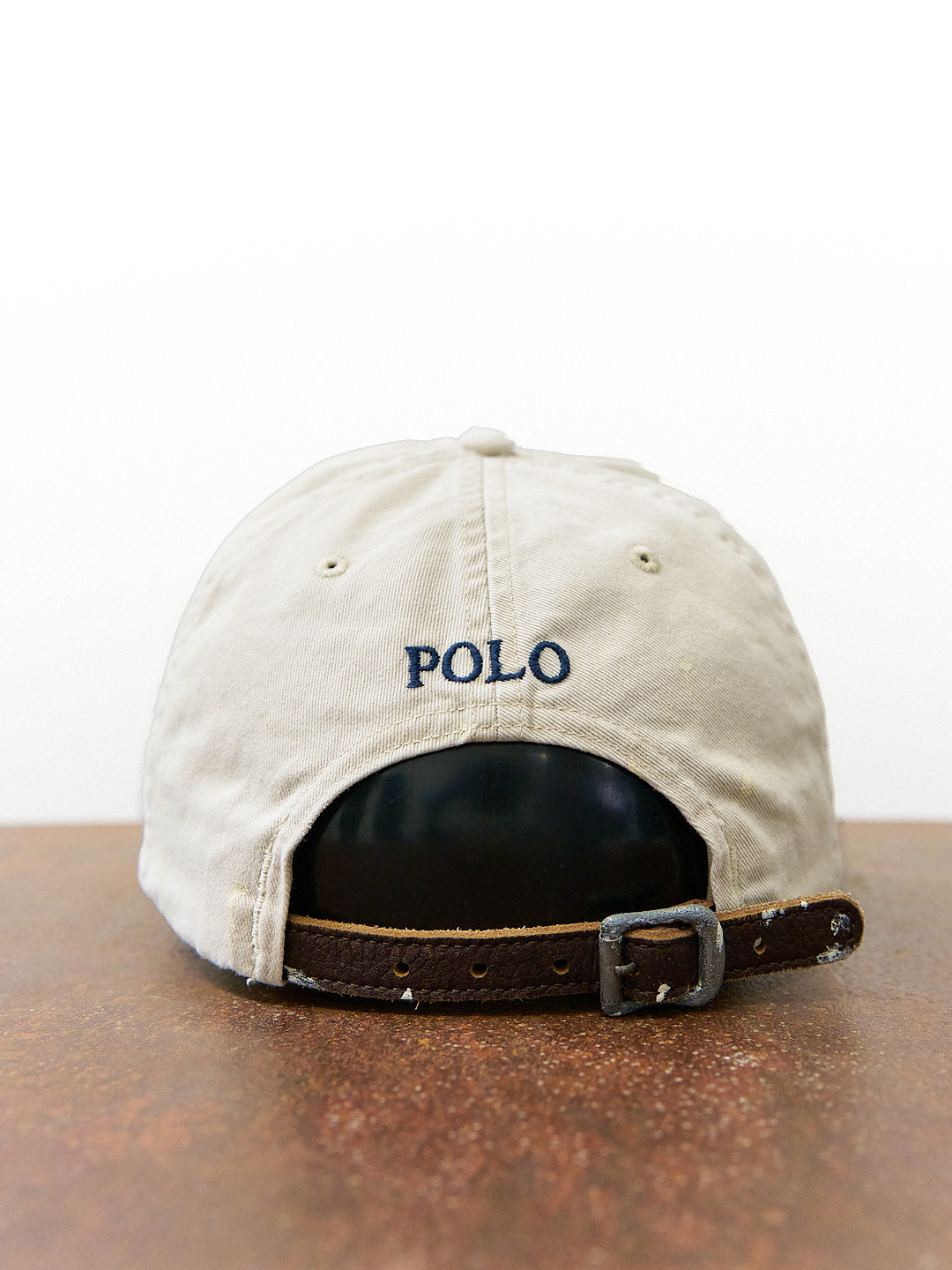 Polo Ralph Lauren Distressed Painter's Tan Hat