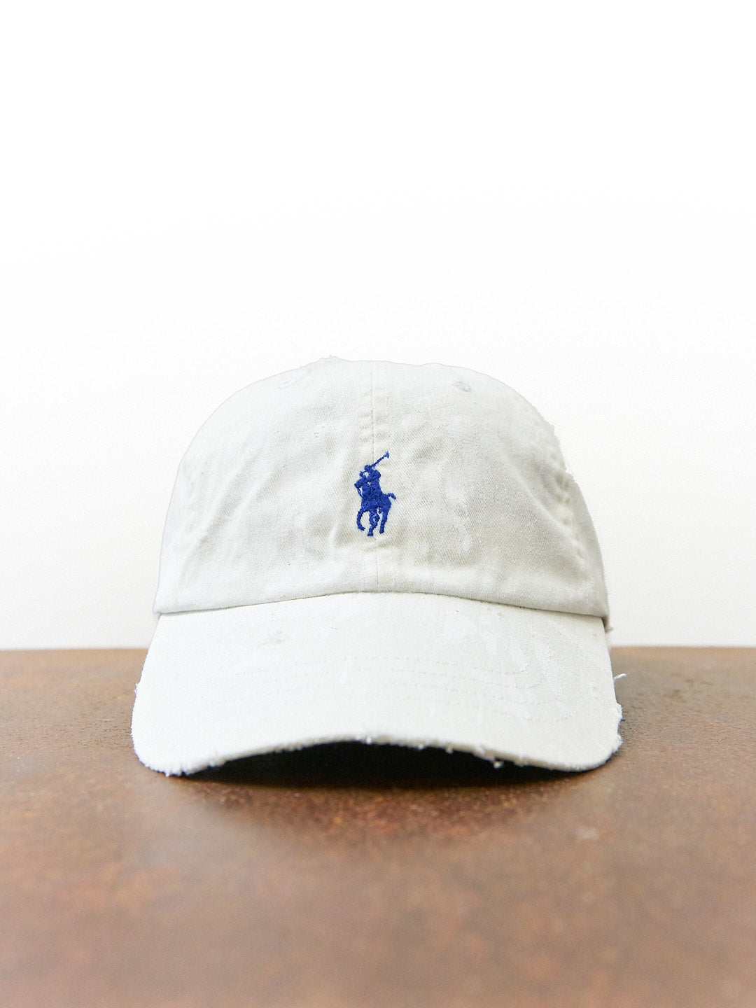 Polo Ralph Lauren Distressed Painter's White Hat