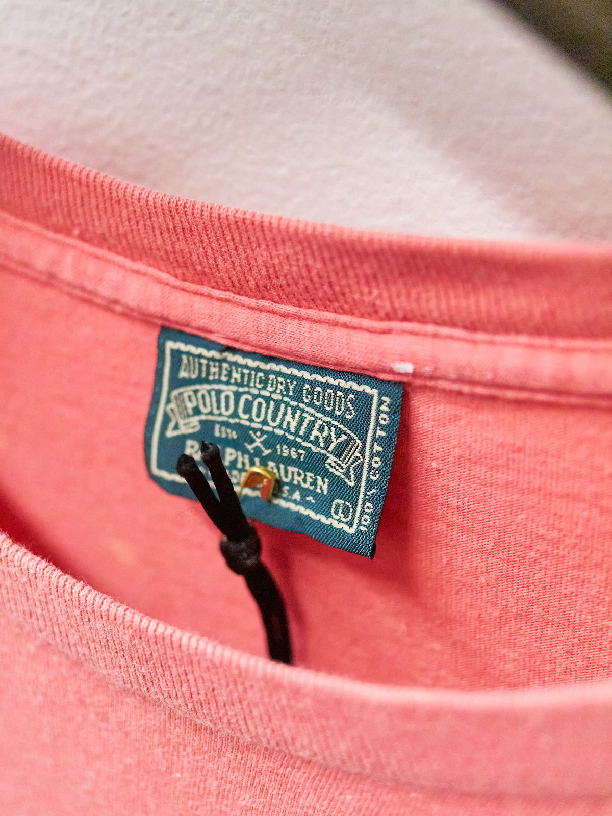 Polo Country Pink Ghost Pocket Painter's T-Shirt