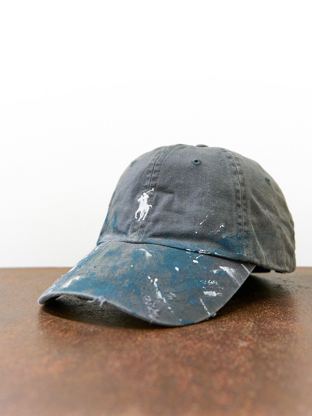 Polo Ralph Lauren Distressed Painter's Faded Hat