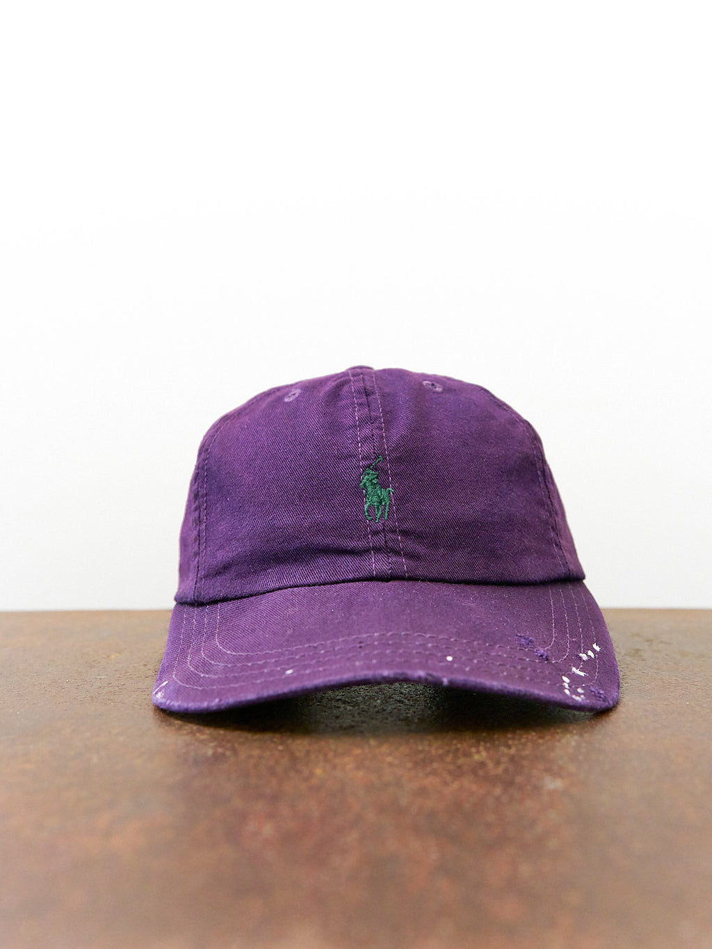 Polo Ralph Lauren Distressed Painter's Purple Hat