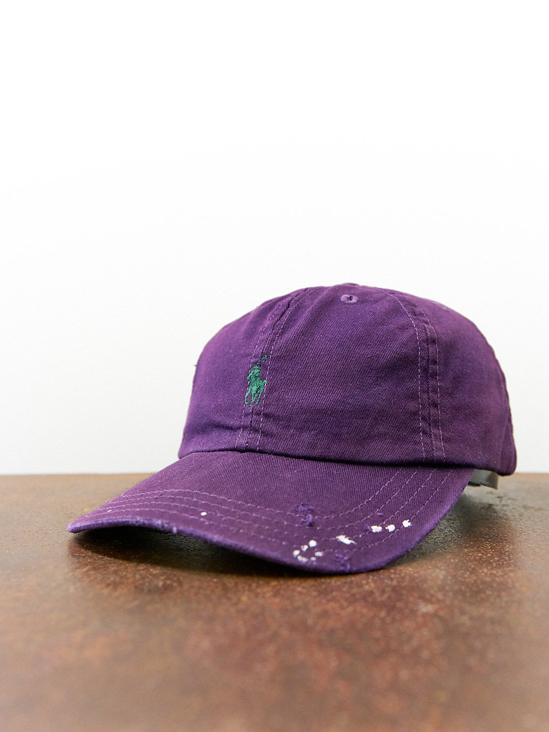 Polo Ralph Lauren Distressed Painter's Purple Hat