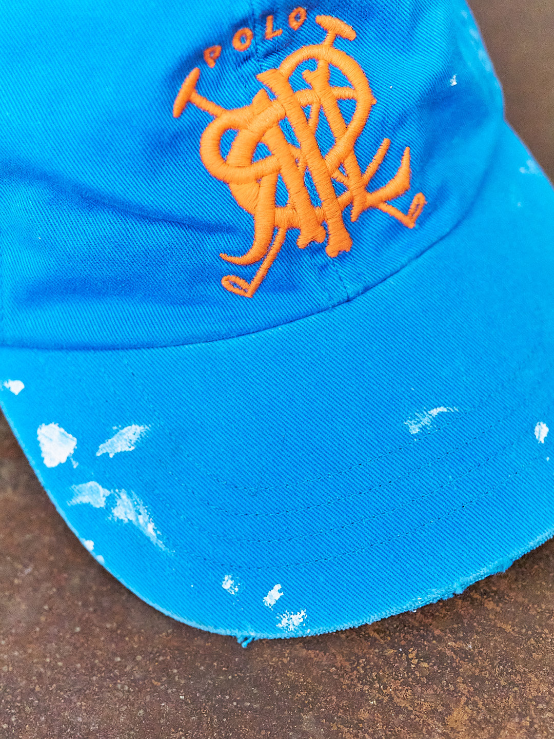Polo Ralph Lauren Embroidered Painter's Blue Hat