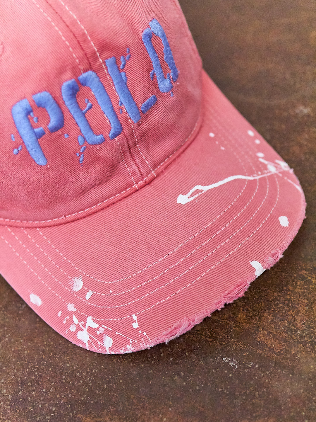 Polo Ralph Lauren Embroidered Distressed Painter's Hat