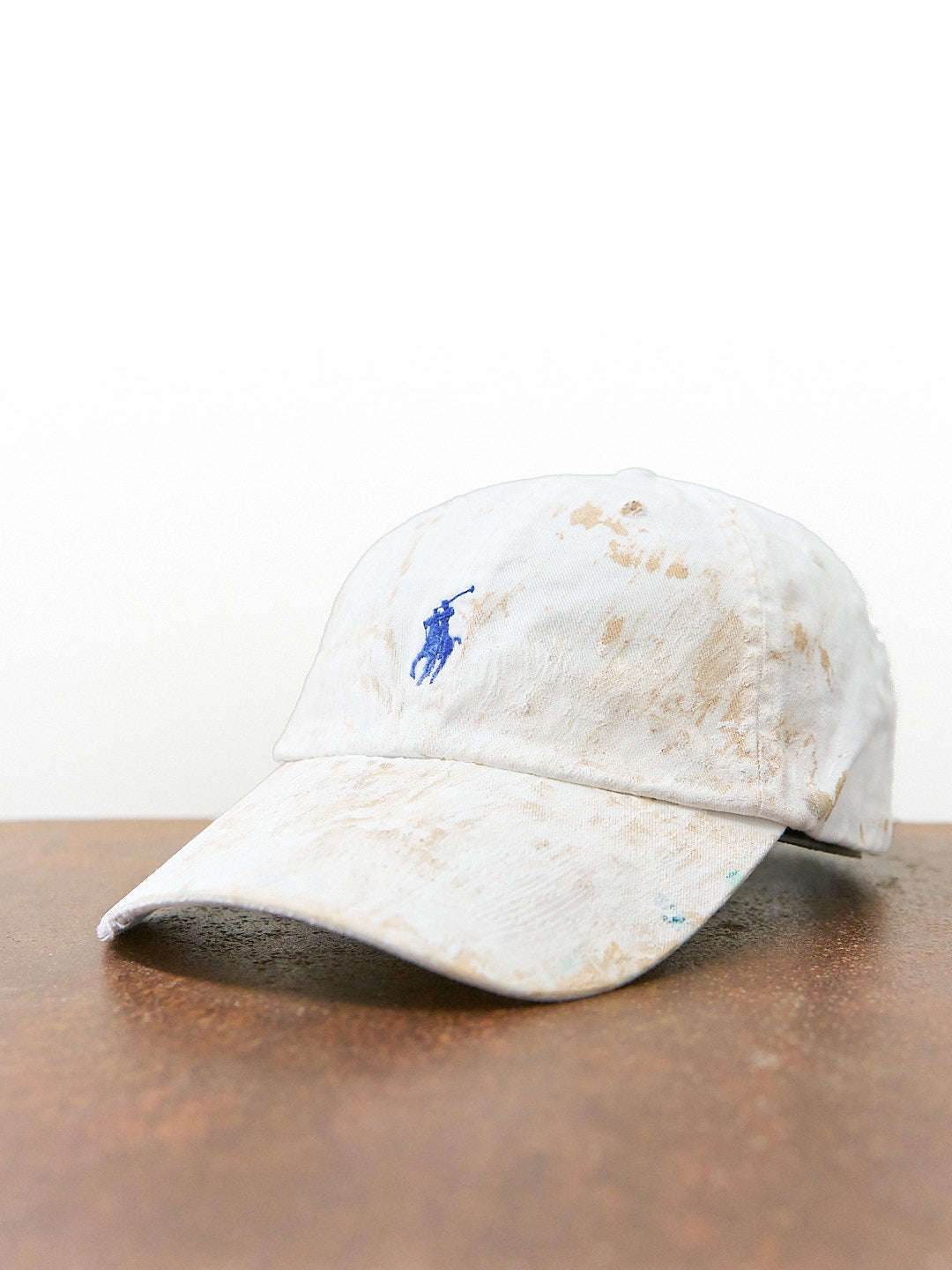 Polo Ralph Lauren Distressed Painter's White Hat