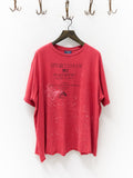 Vintage Polo Sportsman Red Painter's Chopped T-Shirt