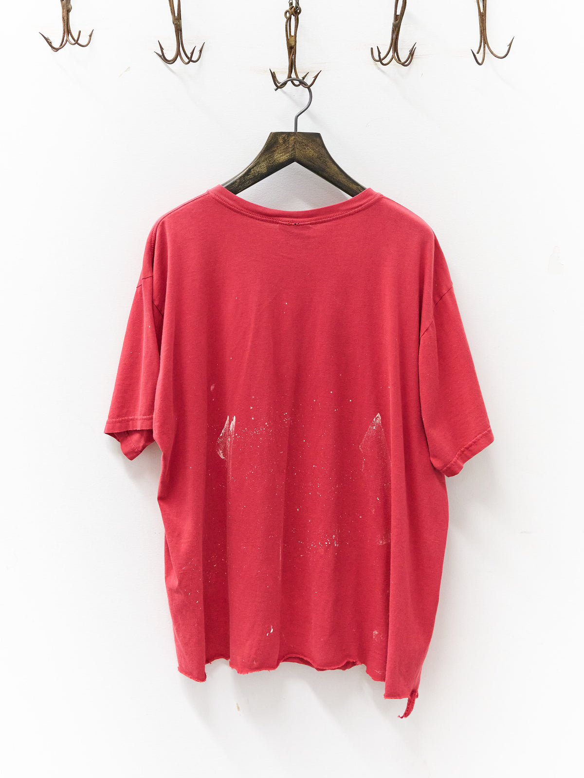 Vintage Polo Sportsman Red Painter's Chopped T-Shirt
