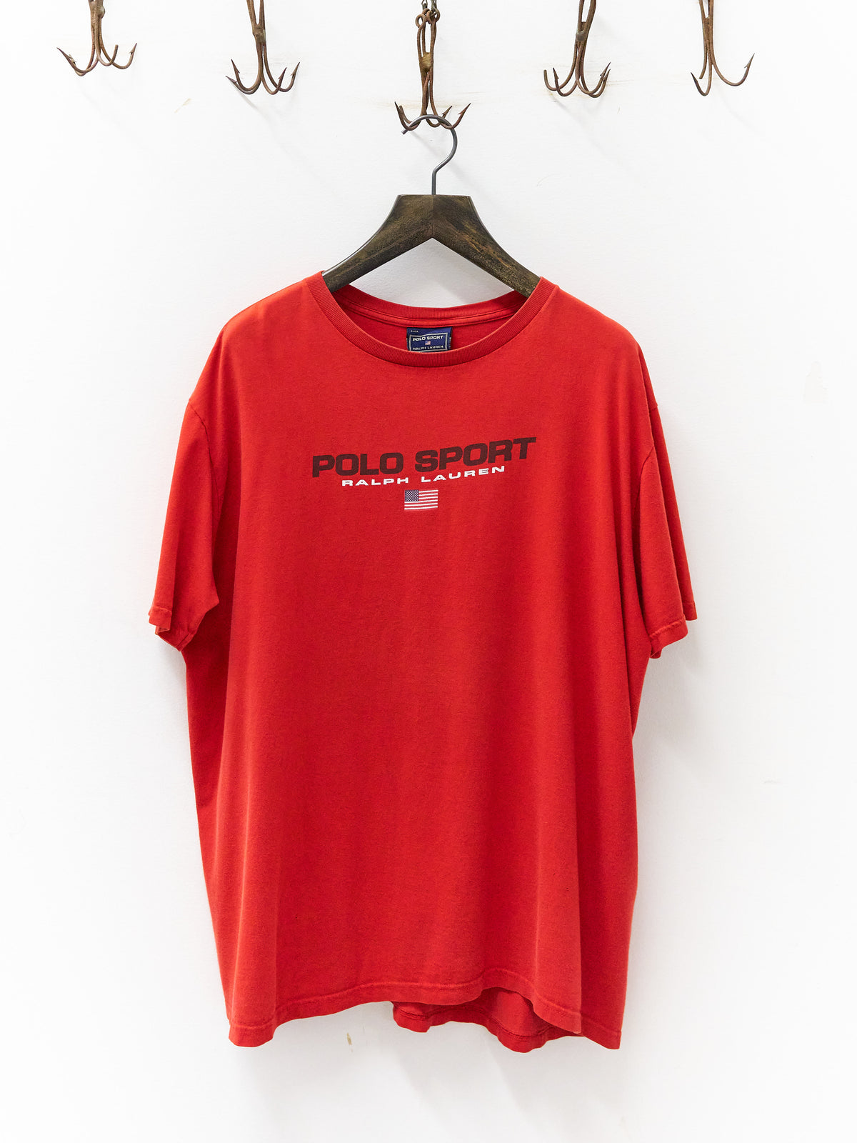 Vintage Polo Sport Red T-Shirt