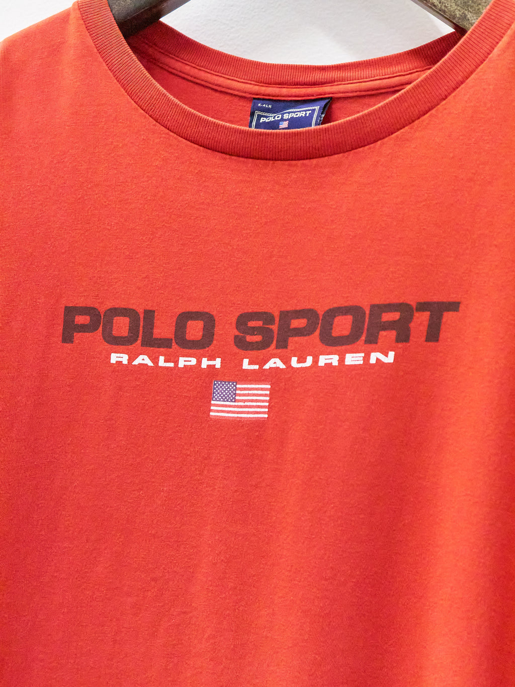 Vintage Polo Sport Red T-Shirt