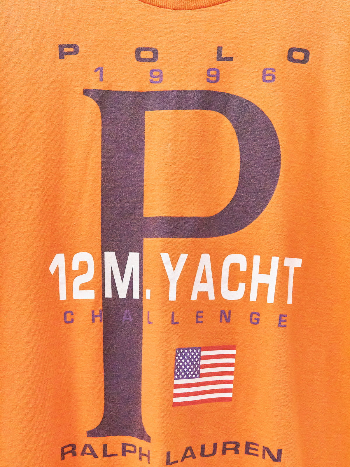 Vintage 90's Polo Ralph Lauren Yacht Challenge T-Shirt