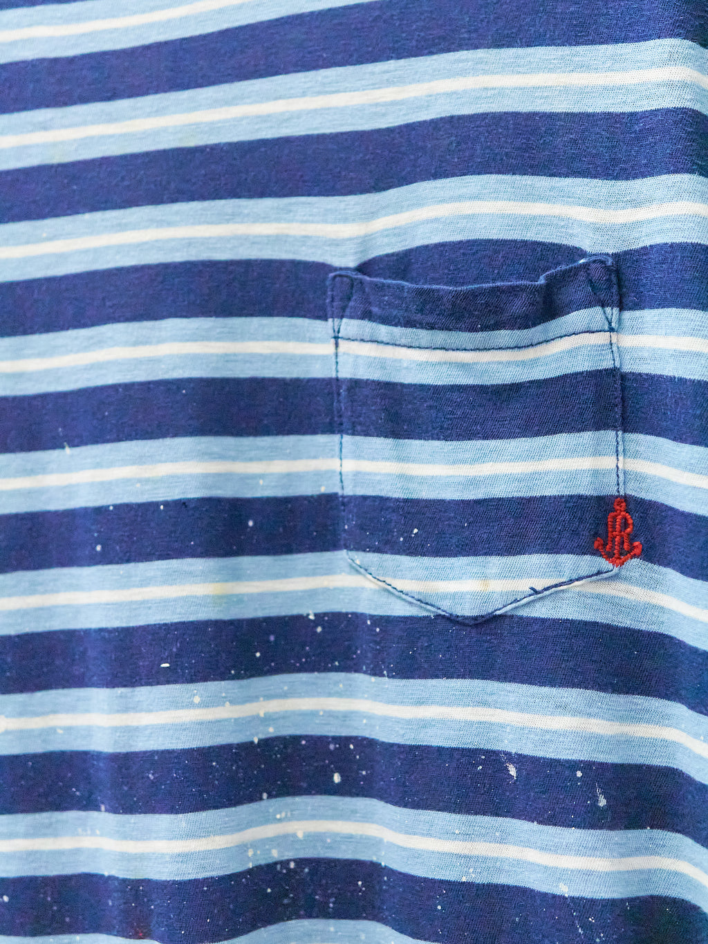 Polo Ralph Lauren Striped Painter's Pocket T-Shirt