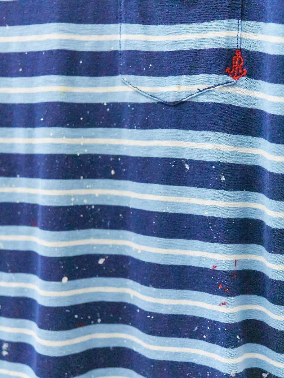 Polo Ralph Lauren Striped Painter's Pocket T-Shirt