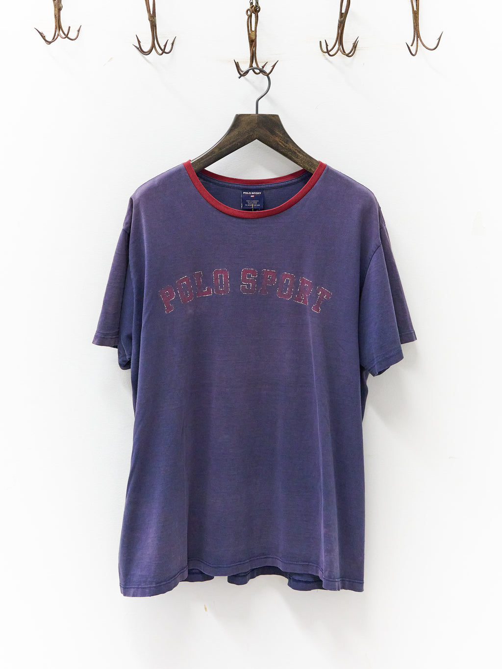 Vintage Polo Sport Faded Ringer T-Shirt