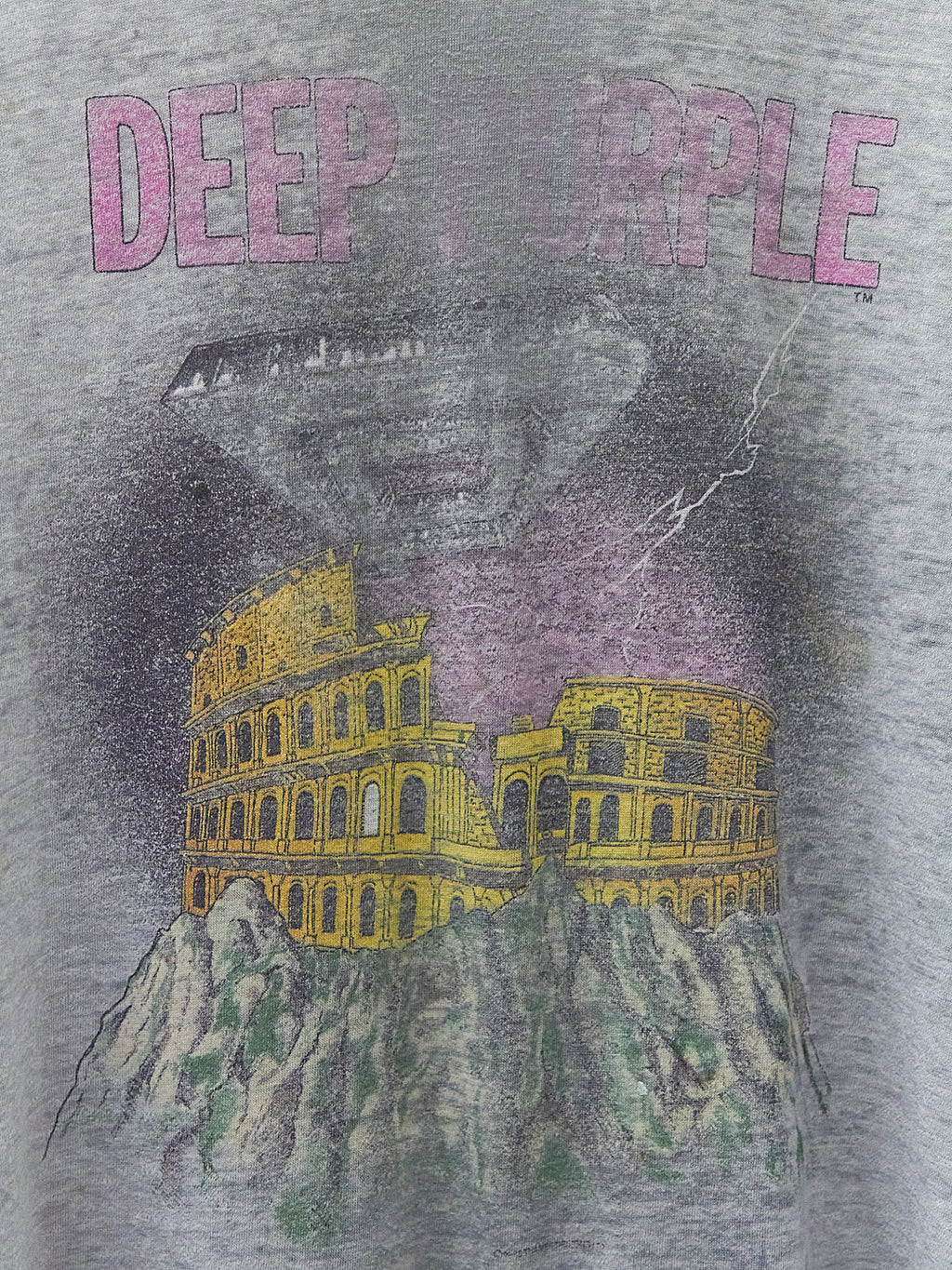 Vintage 80’s Deep Purple Paper Thin Band T-Shirt