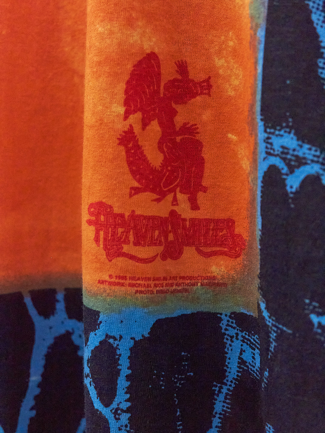 Vintage 90's Santana Heaven Smiles All Over Print Band T-Shirt