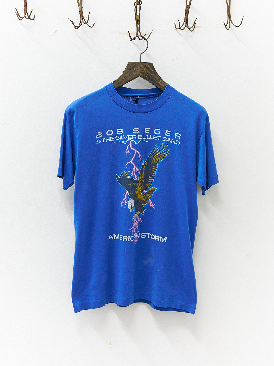 Vintage 80's Bob Seger Silver Bullet Well-Worn Band T-Shirt