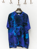 Vintage 90's Ozzy Osbourne Blue All Over Print Band T-Shirt