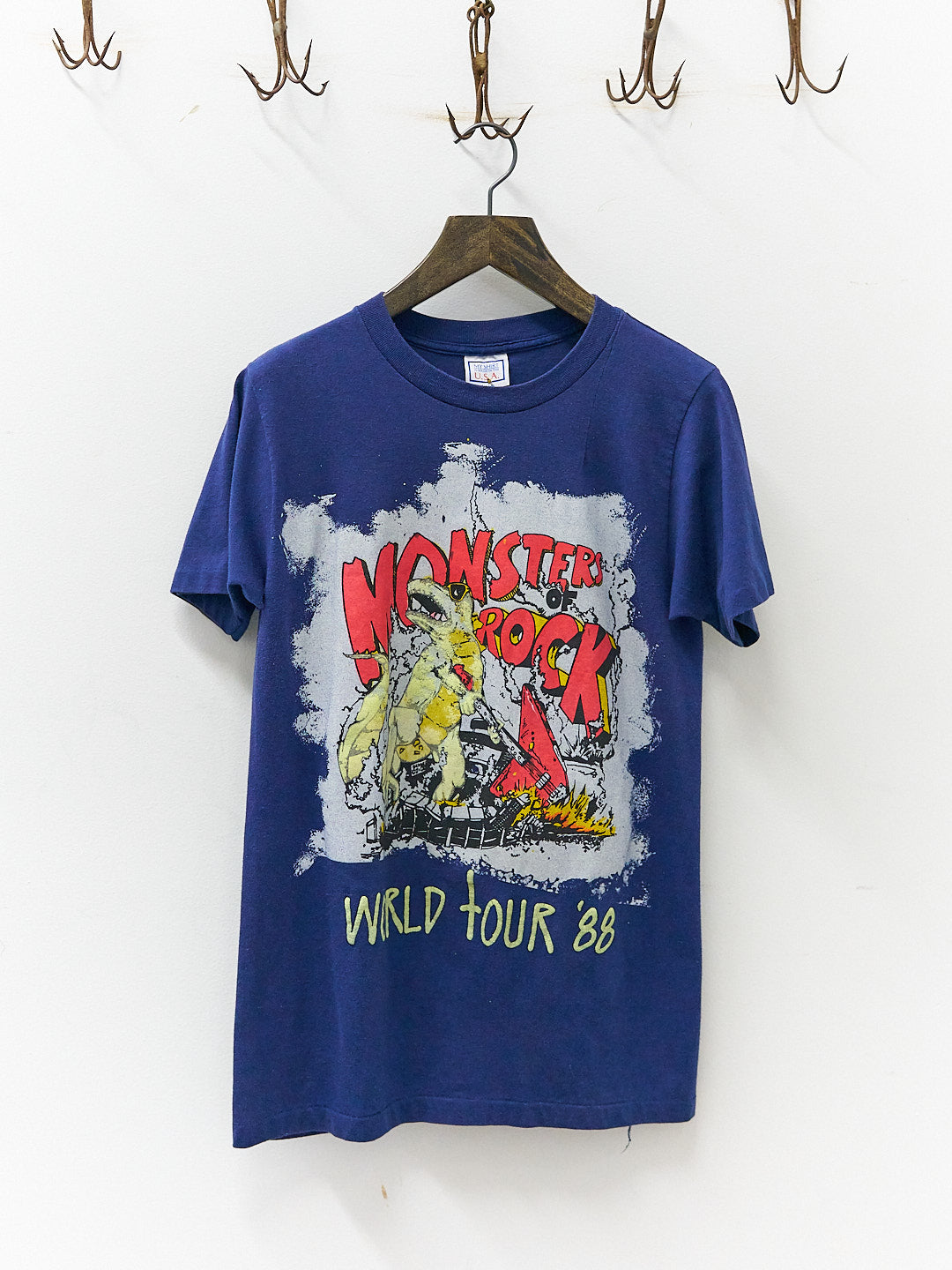 Vintage 80's Monsters Of Rock Tour Band T-Shirt