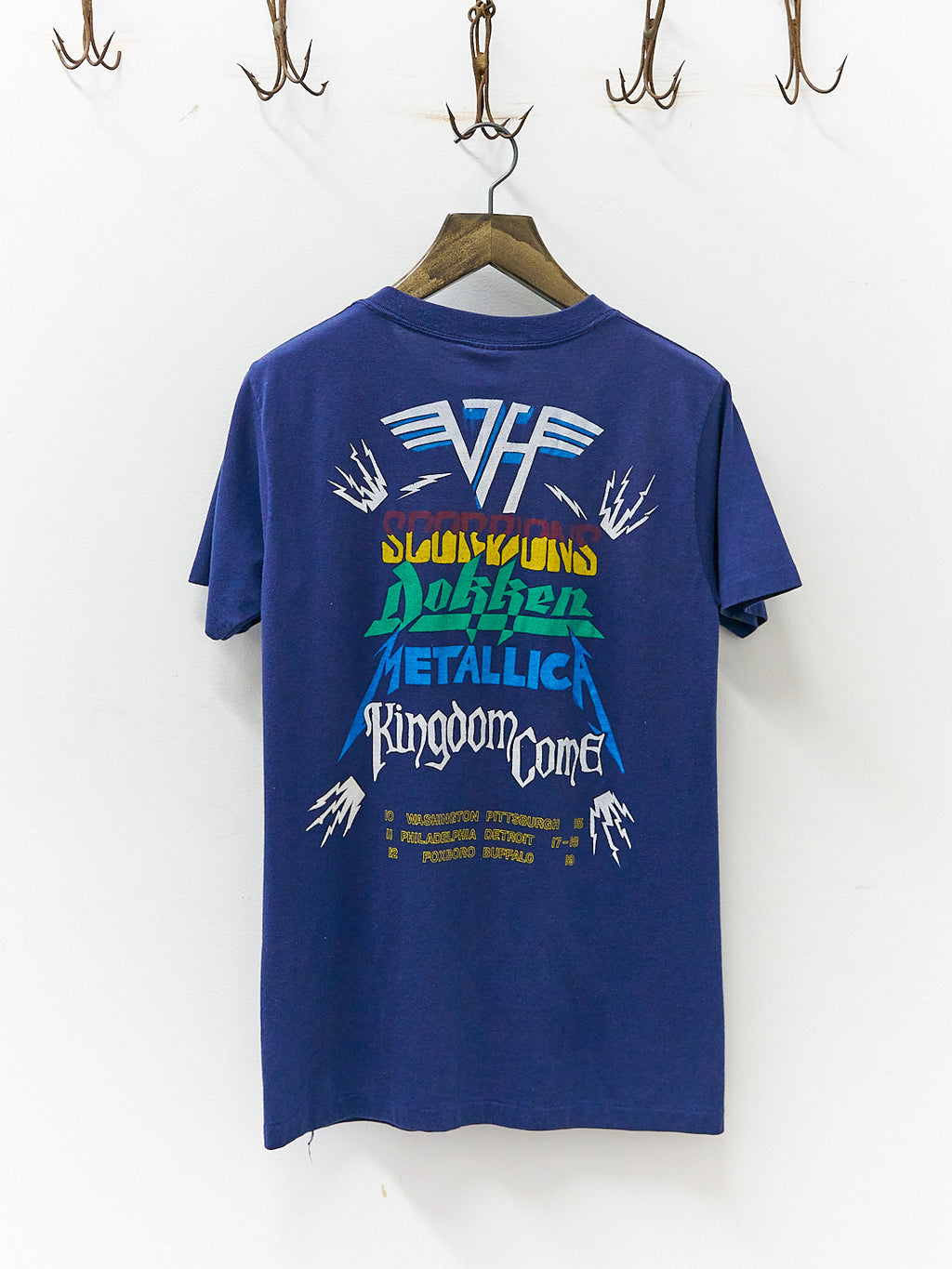 Vintage 80's Monsters Of Rock Tour Band T-Shirt