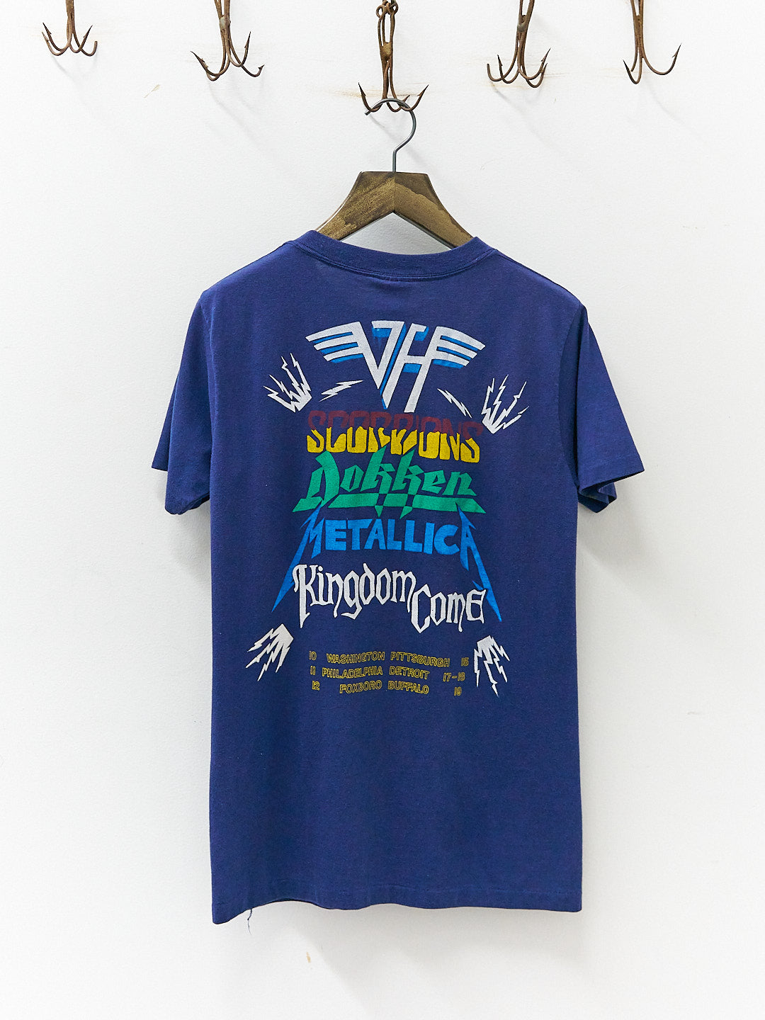 Vintage 80's Monsters Of Rock Tour Band T-Shirt