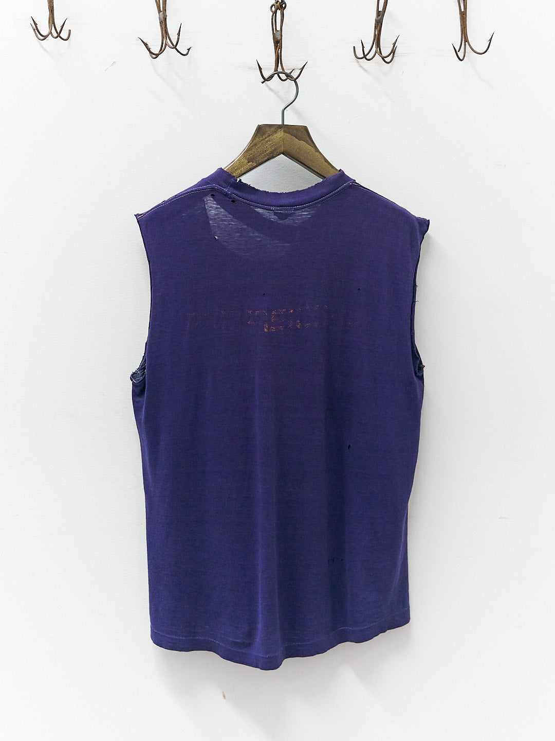 Vintage Porsche Thrashed Cut-Off T-Shirt