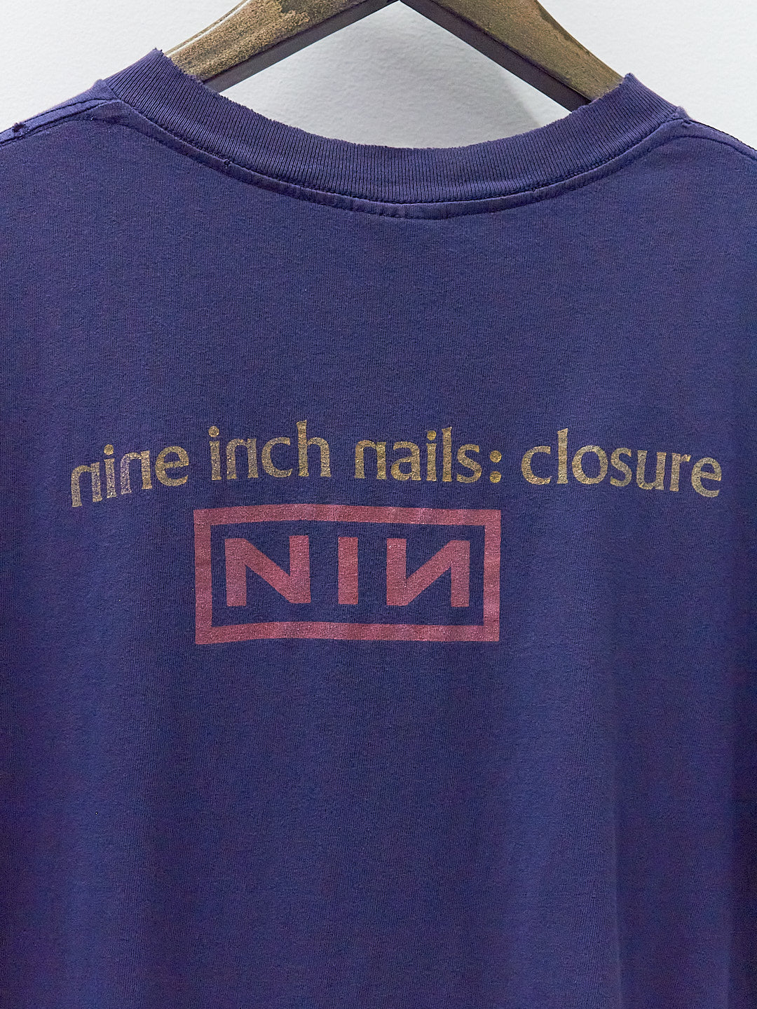 Vintage 90's Nine Inch Nails Closure Band T-Shirt