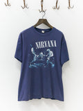 Vintage Nirvana Navy Band T-Shirt