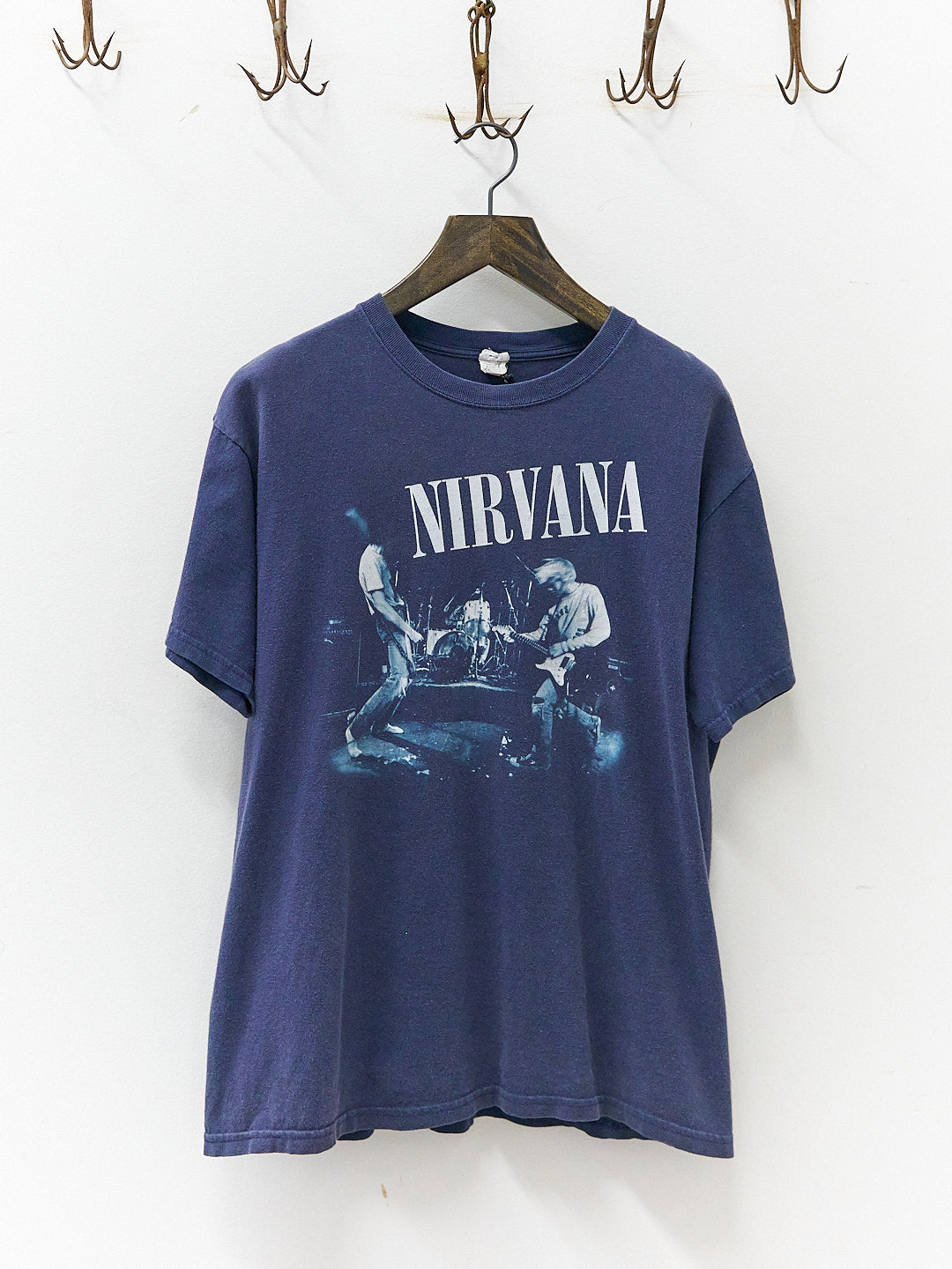 Vintage Nirvana Navy Band T-Shirt