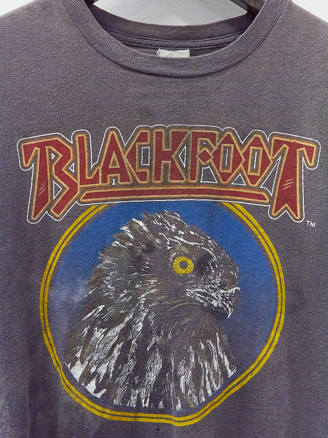 Vintage 80's Blackfoot Faded Band T-Shirt