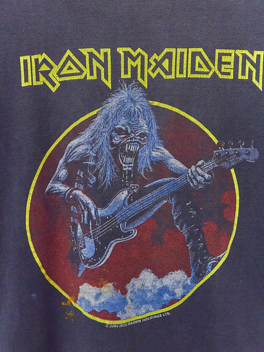 Vintage Iron Maiden Faded Band T-Shirt