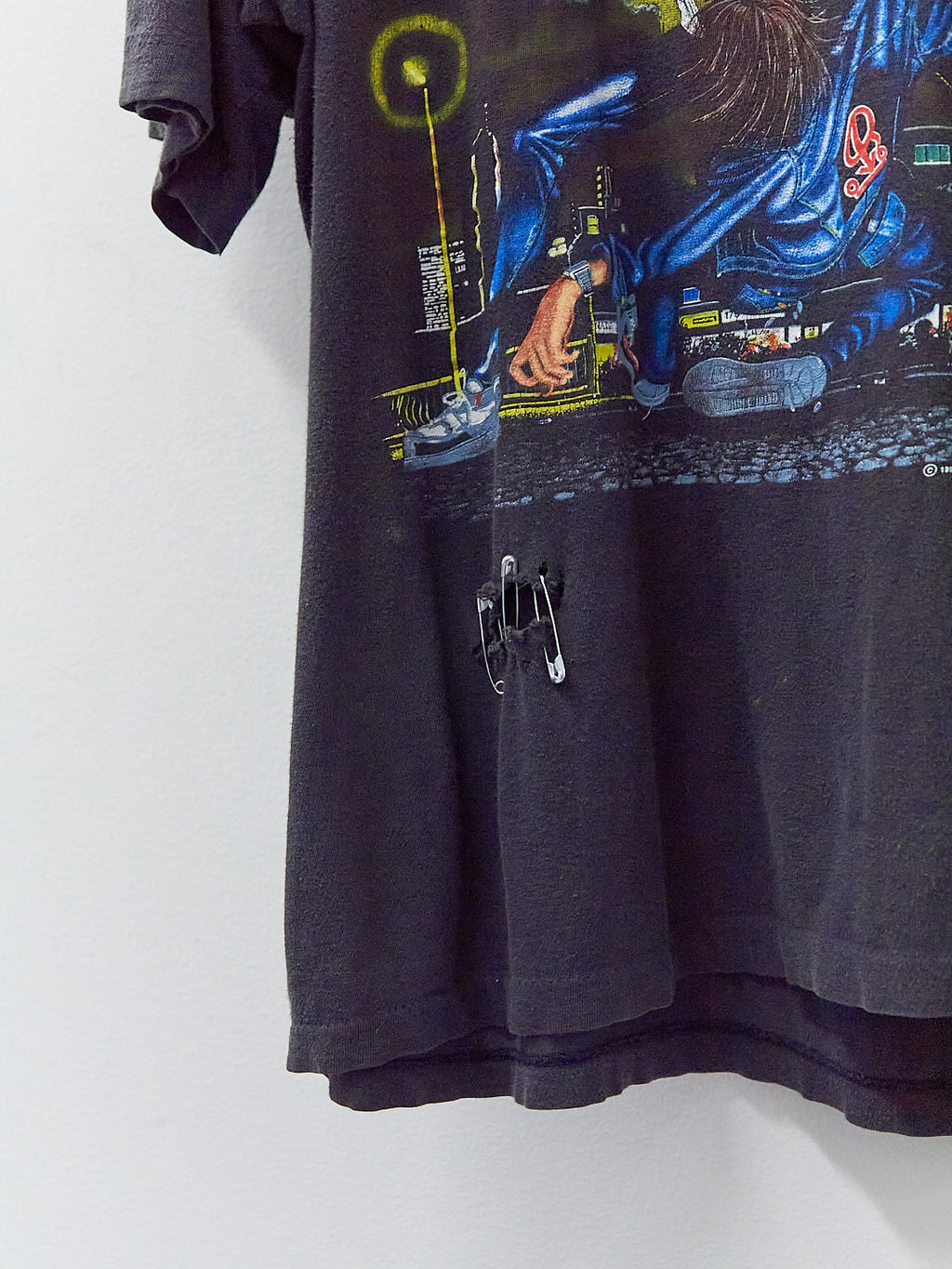 Vintage 90's Iron Maiden Thrashed Band T-Shirt