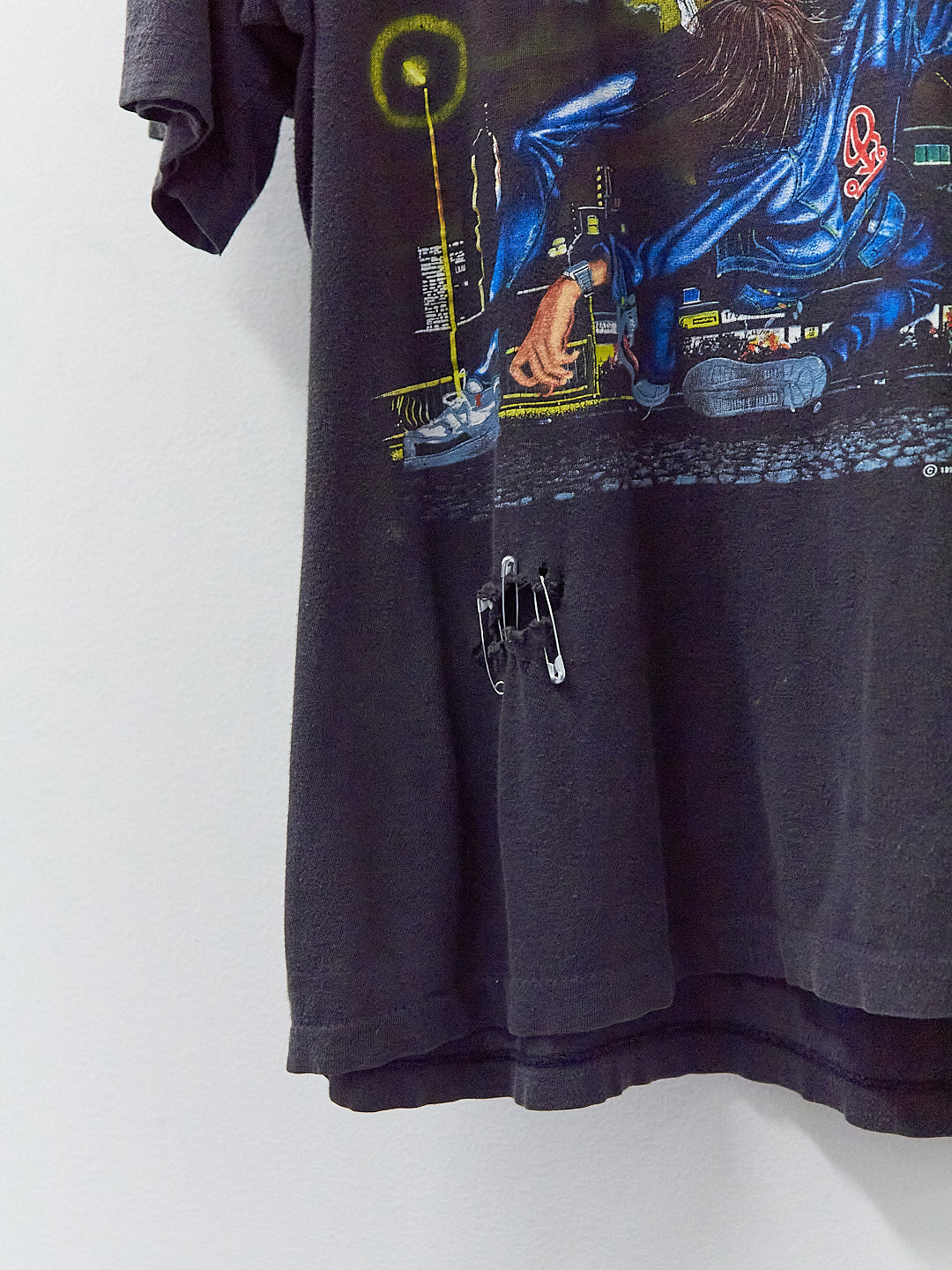 Vintage 90's Iron Maiden Thrashed Band T-Shirt