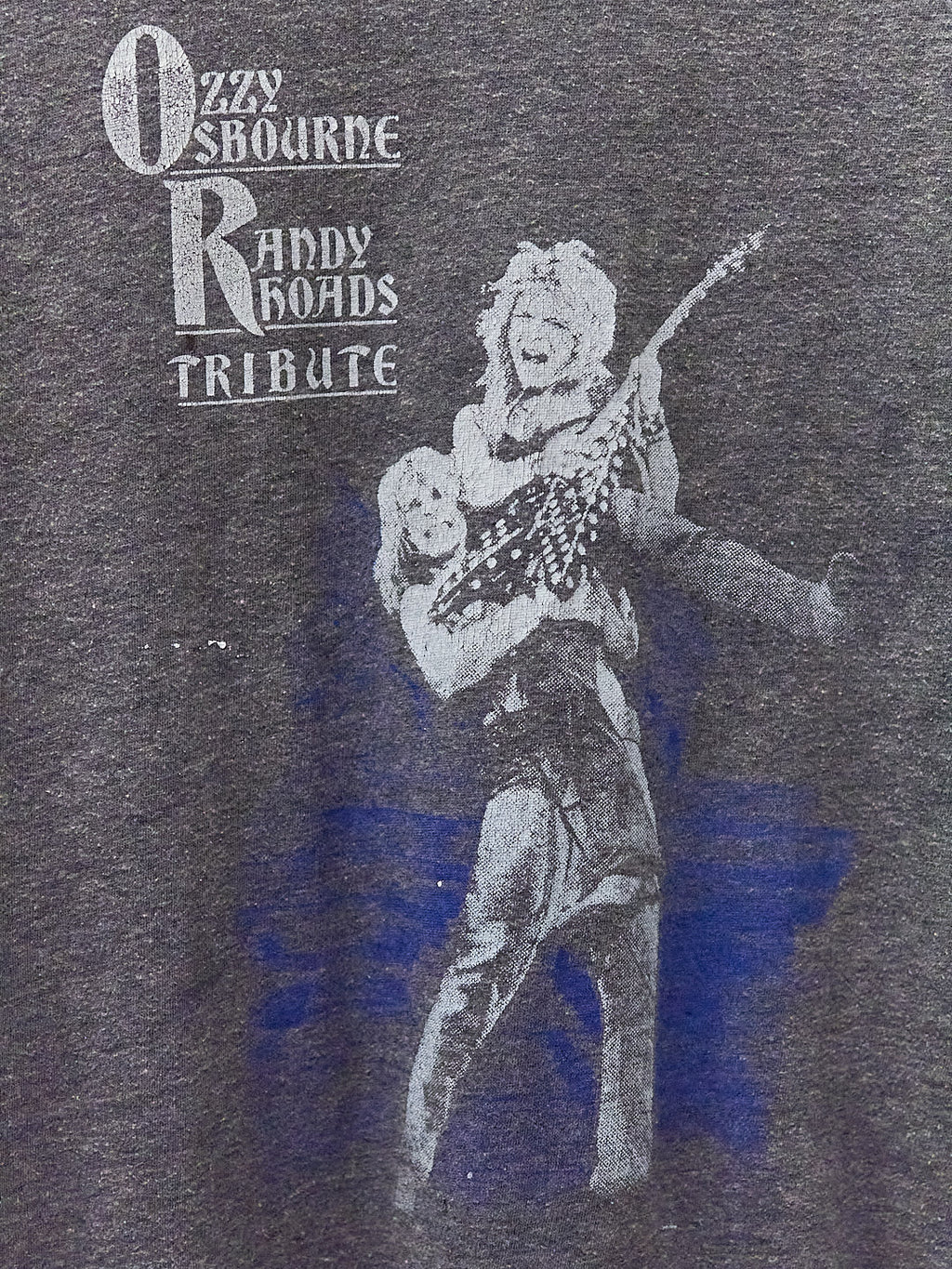 Vintage 80's Ozzy Osbourne Randy Rhoads Tribute Band T-Shirt