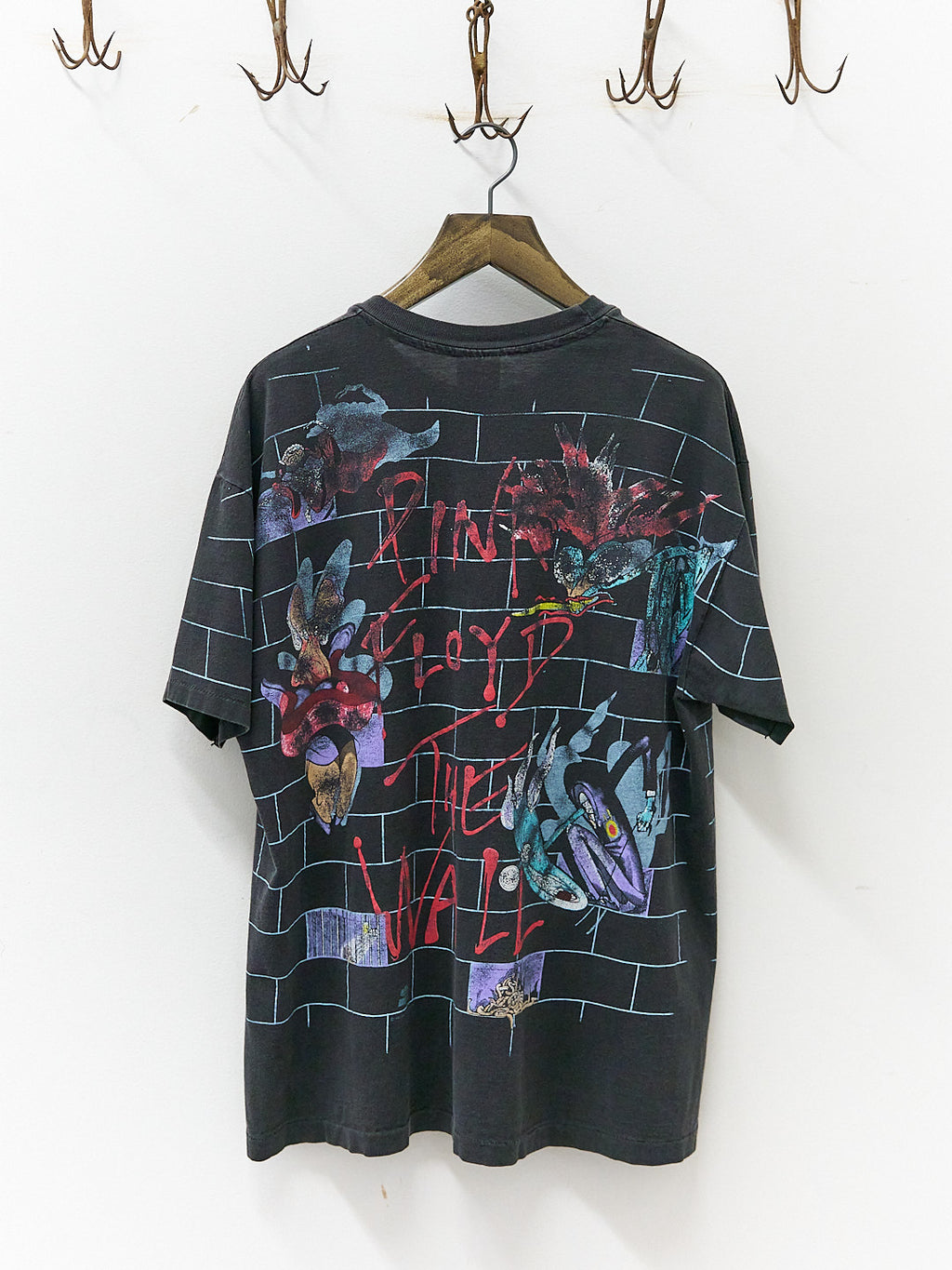 Vintage 90's Pink Floyd The Wall All Over Print Band T-Shirt