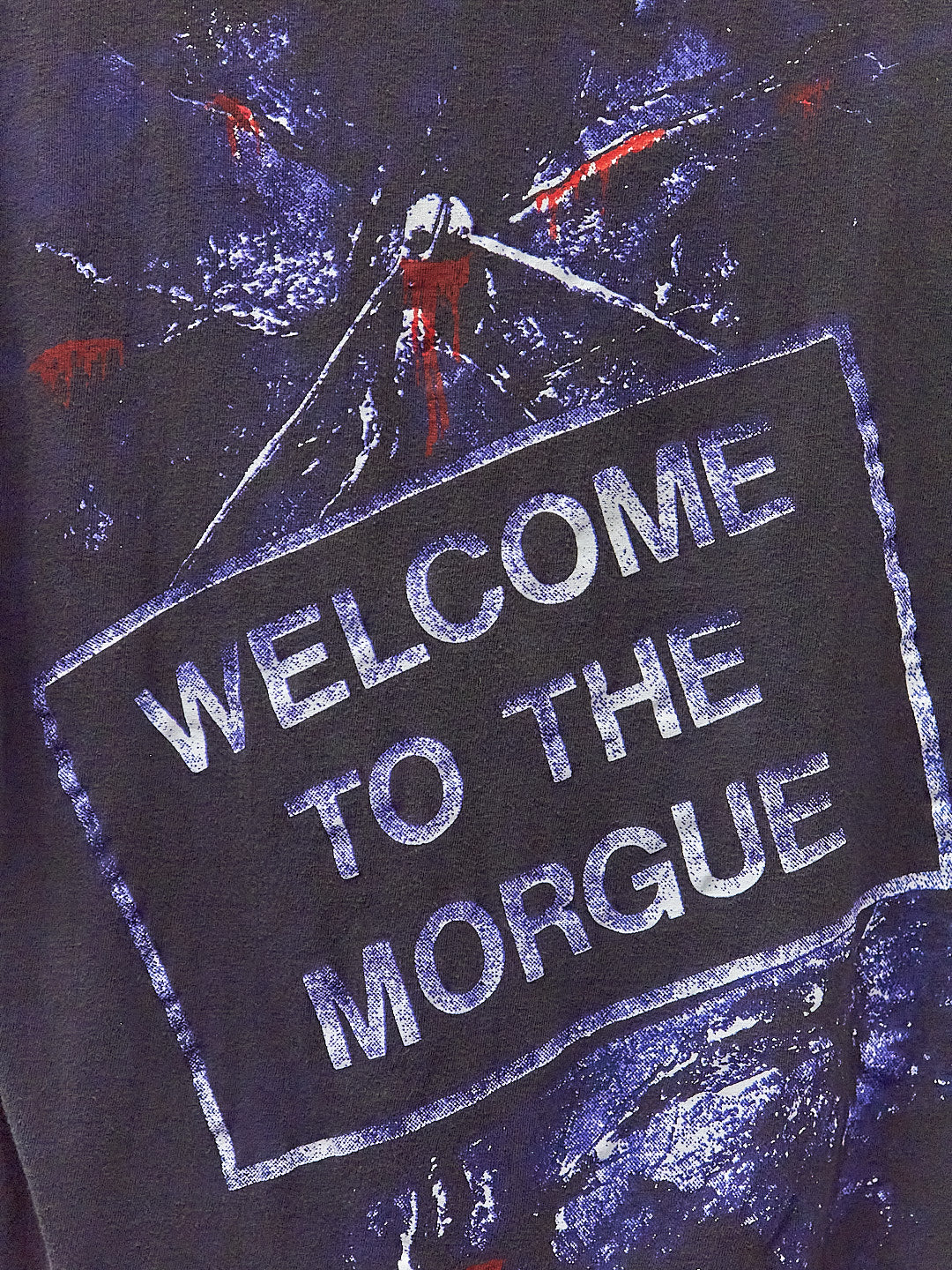 Vintage 80's W.A.S.P Welcome To The Morgue Band T-Shirt
