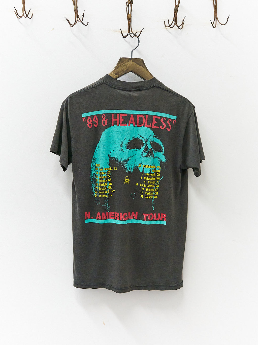 Vintage 80's W.A.S.P North American Tour Band T-Shirt