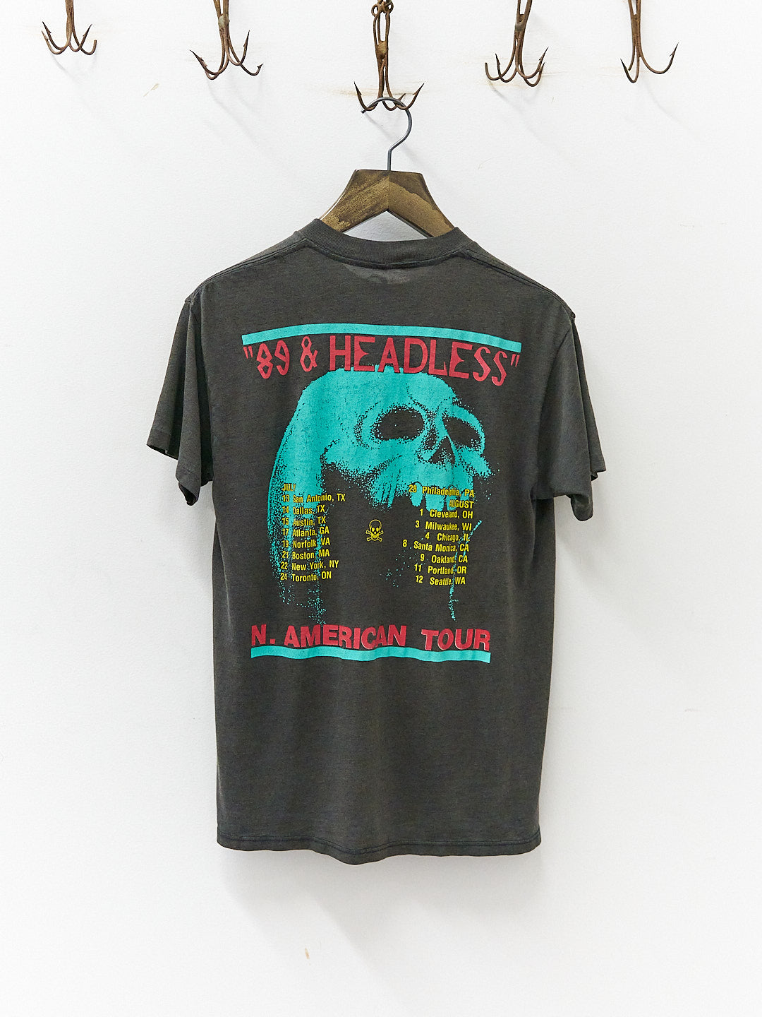 Vintage 80's W.A.S.P North American Tour Band T-Shirt