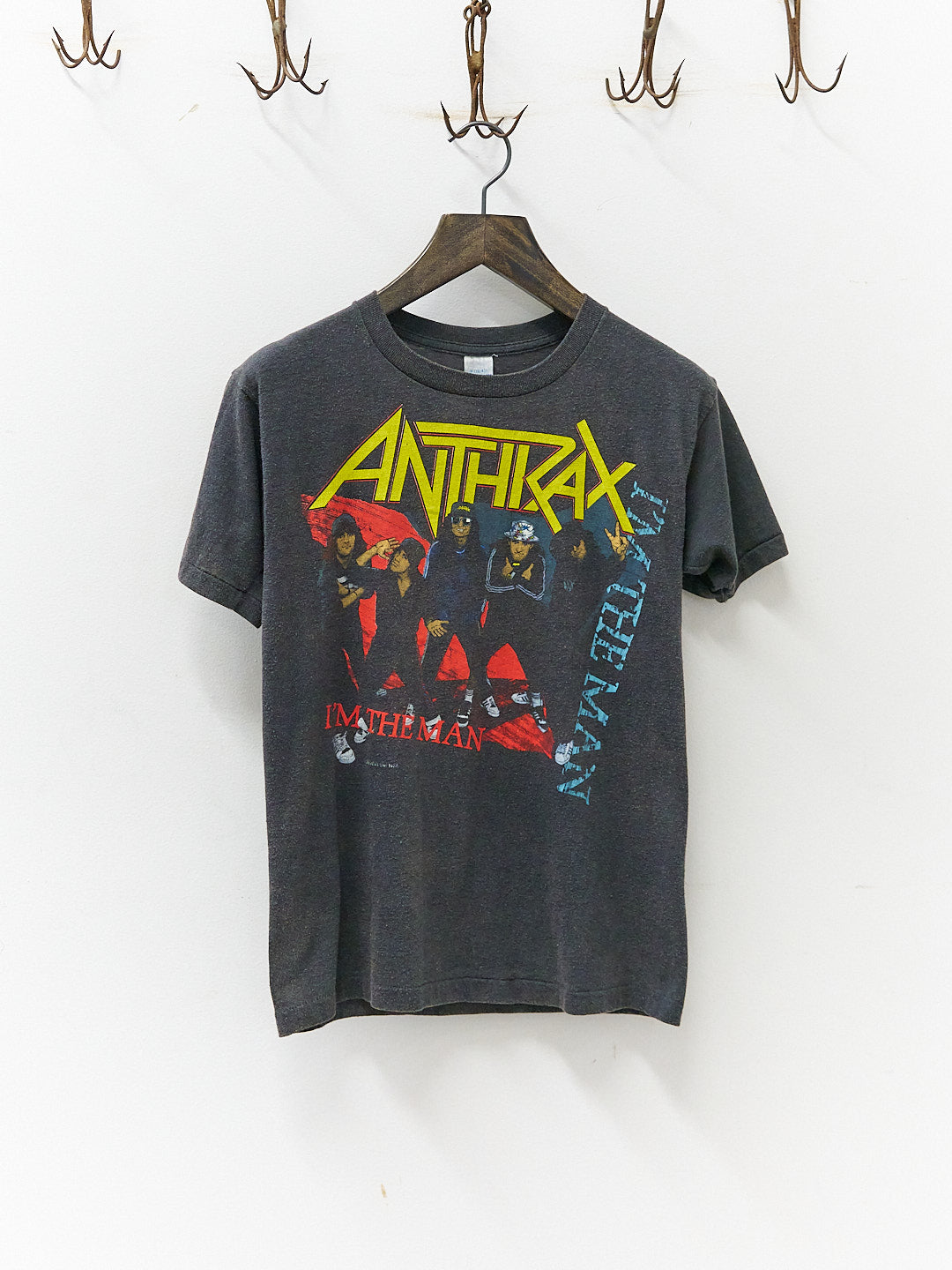 Vintage 80's Anthrax I'm The Man Band T-Shirt
