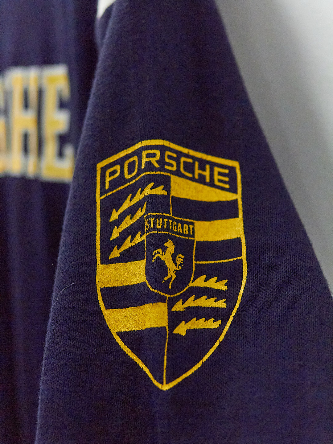 Vintage 80's Porsche Jersey Style T-Shirt