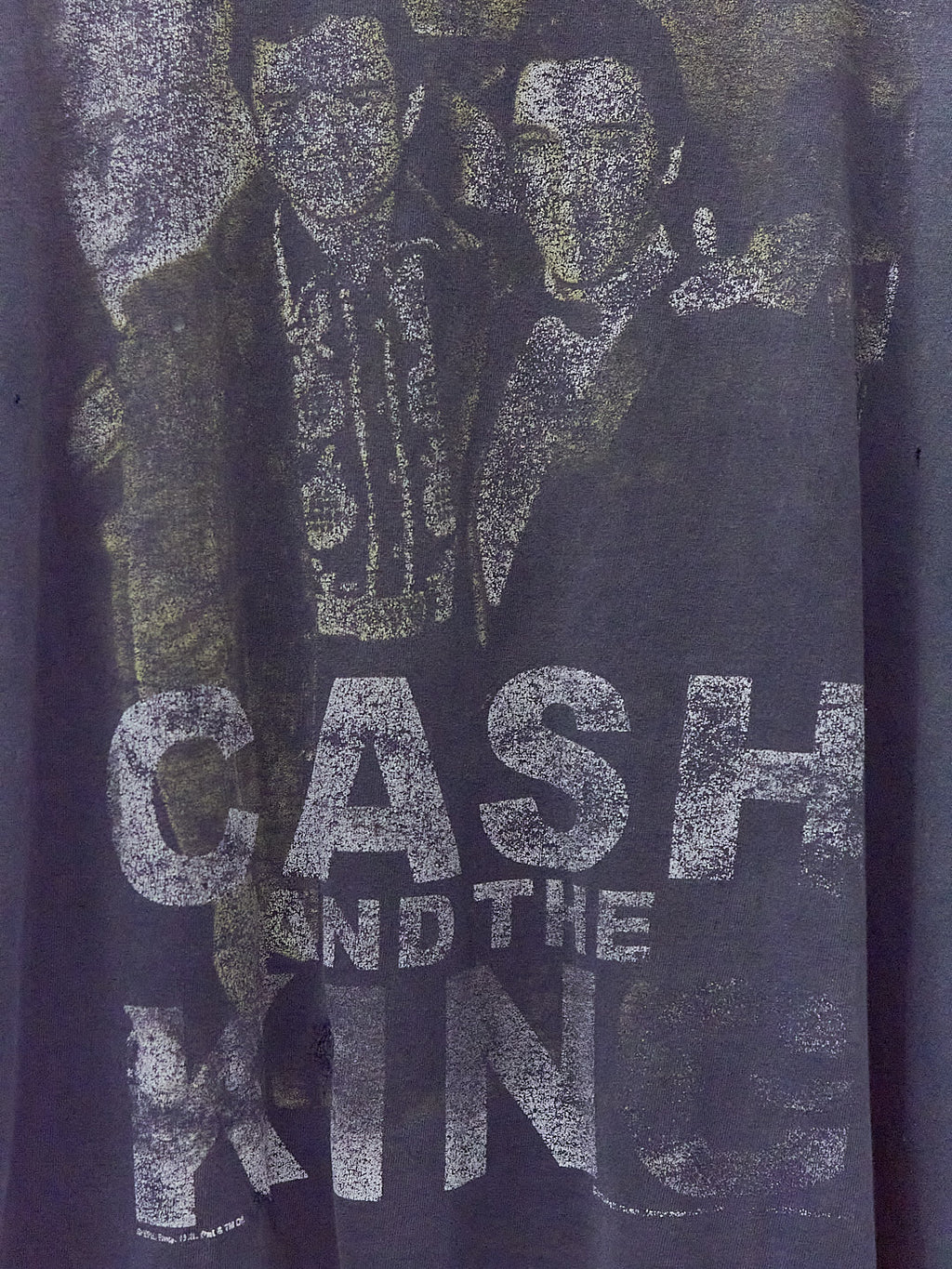 Vintage Cash And The King Faded Band T-Shirt