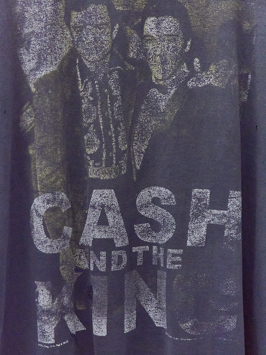 Vintage Cash And The King Faded Band T-Shirt
