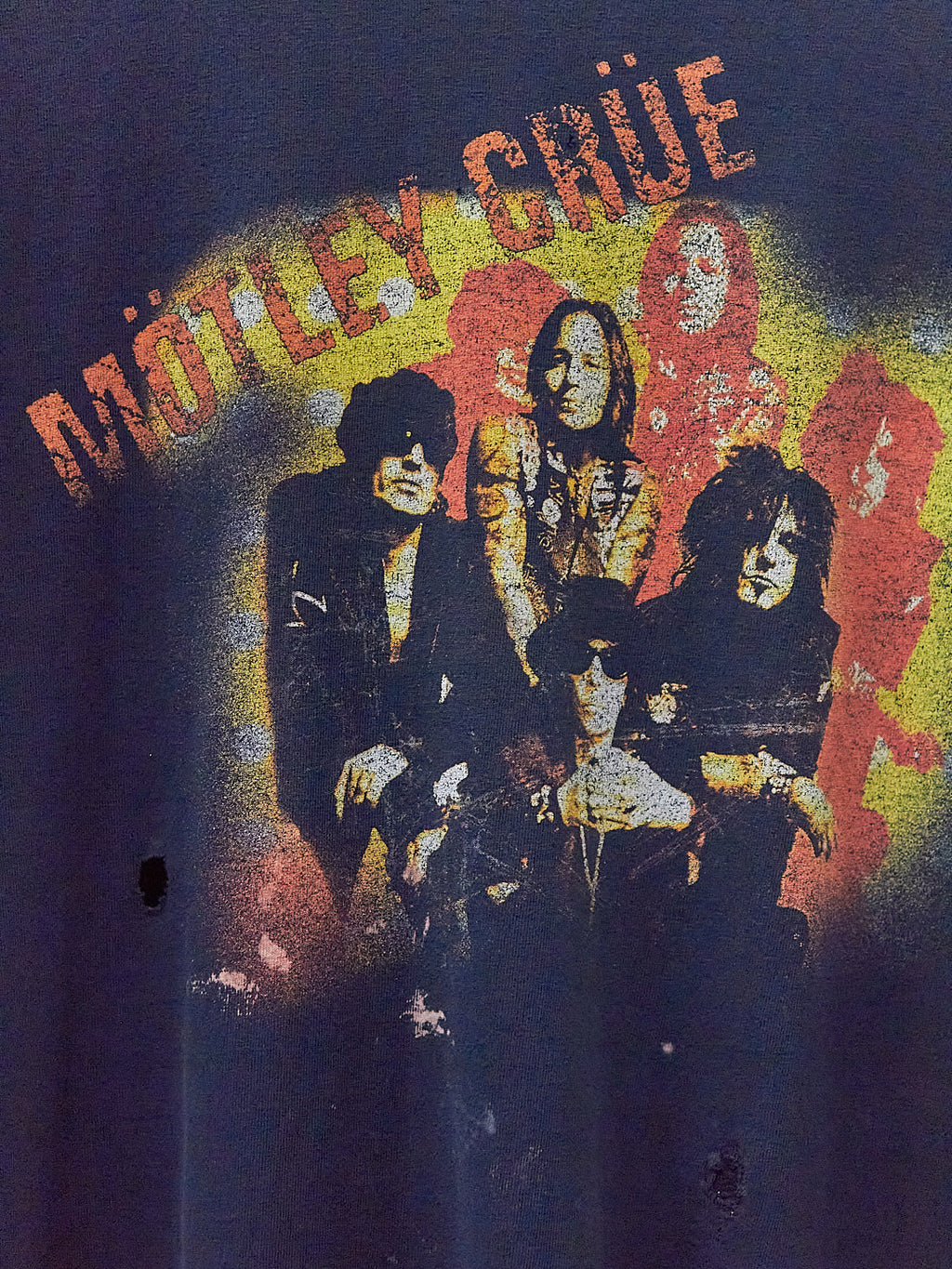 Vintage Motley Crue Well-Worn Band T-Shirt