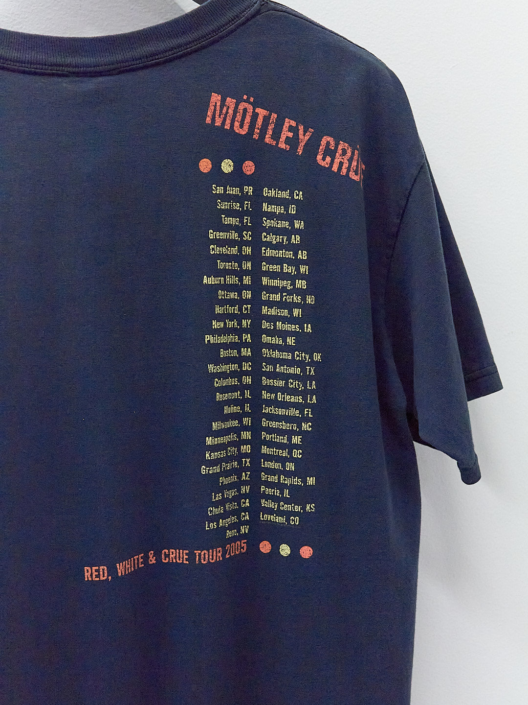 Vintage Motley Crue Well-Worn Band T-Shirt