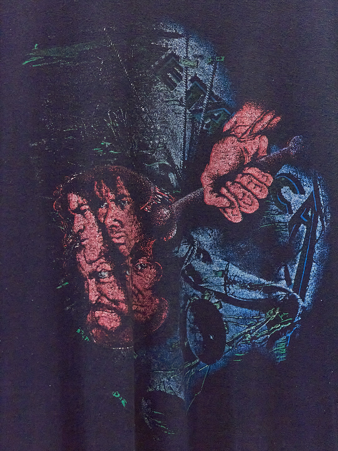 Vintage 80's Metallica Well-Worn band T-Shirt