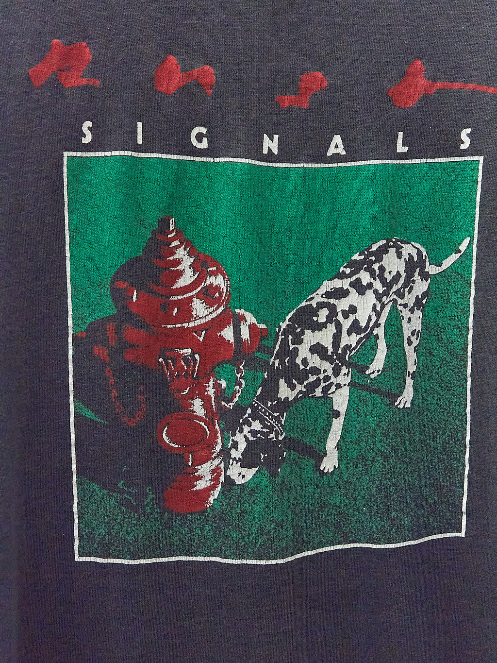 Vintage 80's Rush Signals Tour Band T-Shirt