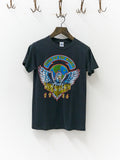 Vintage 80's Van Halen Tour Of The Worlds Band T-Shirt